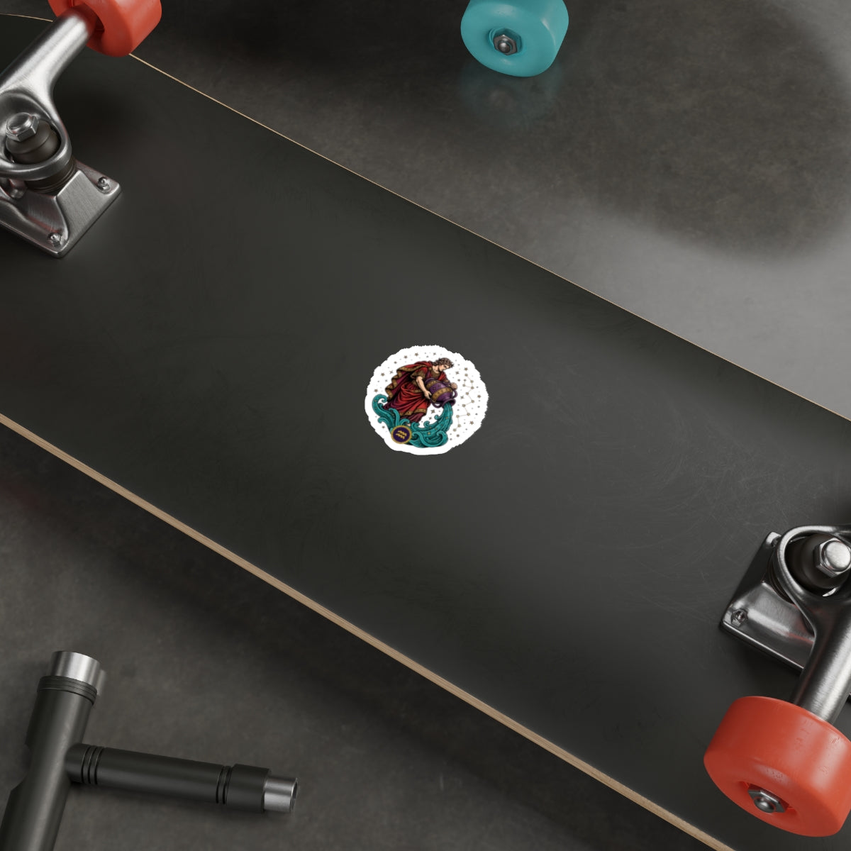Eyeliner & Arson — Aquarius Sticker