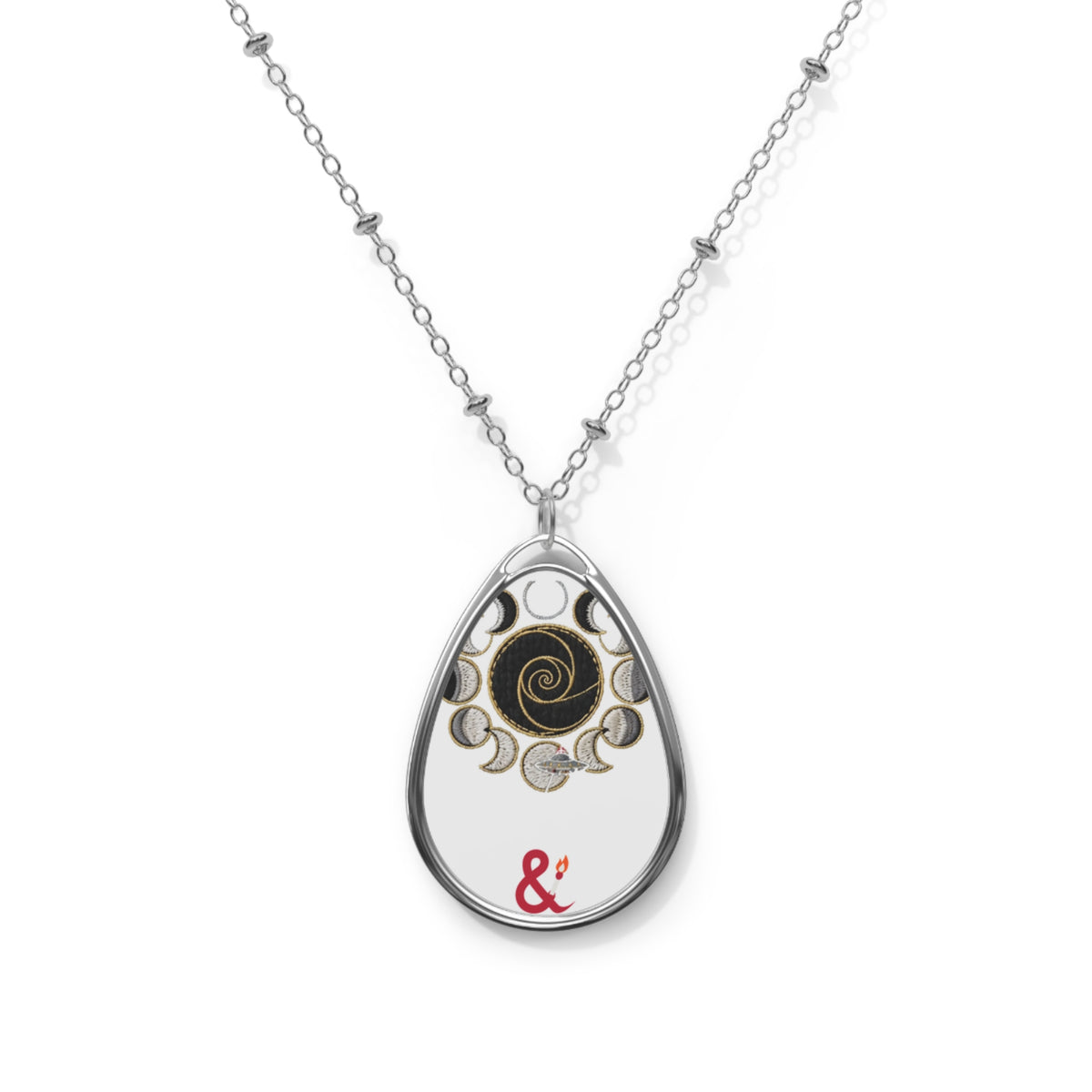 Eyeliner & Arson — Moon Phases Necklace