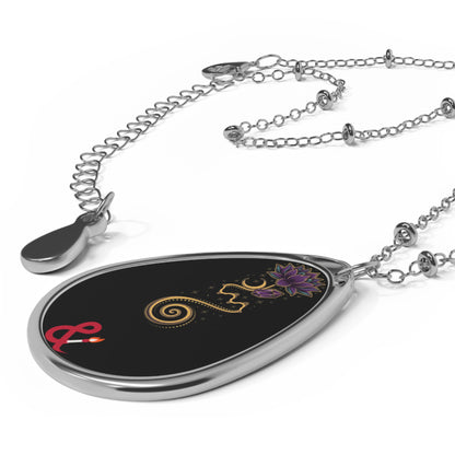 Eyeliner & Arson — Unalome Necklace