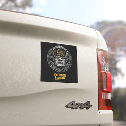 Eyeliner & Arson — Ancient Astronaut Car Magnet