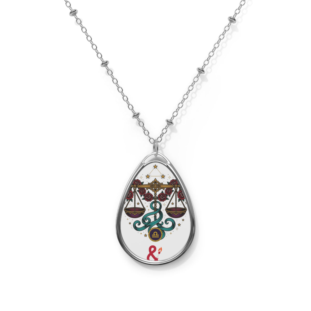 Eyeliner & Arson — Libra Necklace
