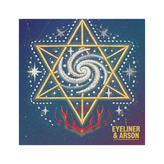 Eyeliner & Arson — Merkaba Craft Car Magnet