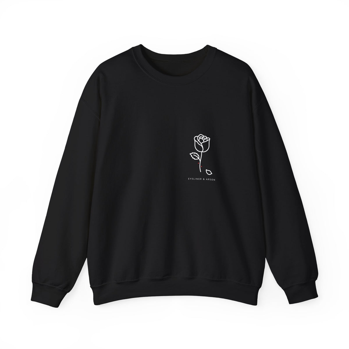 Eyeliner & Arson — Chest Rose Crewneck