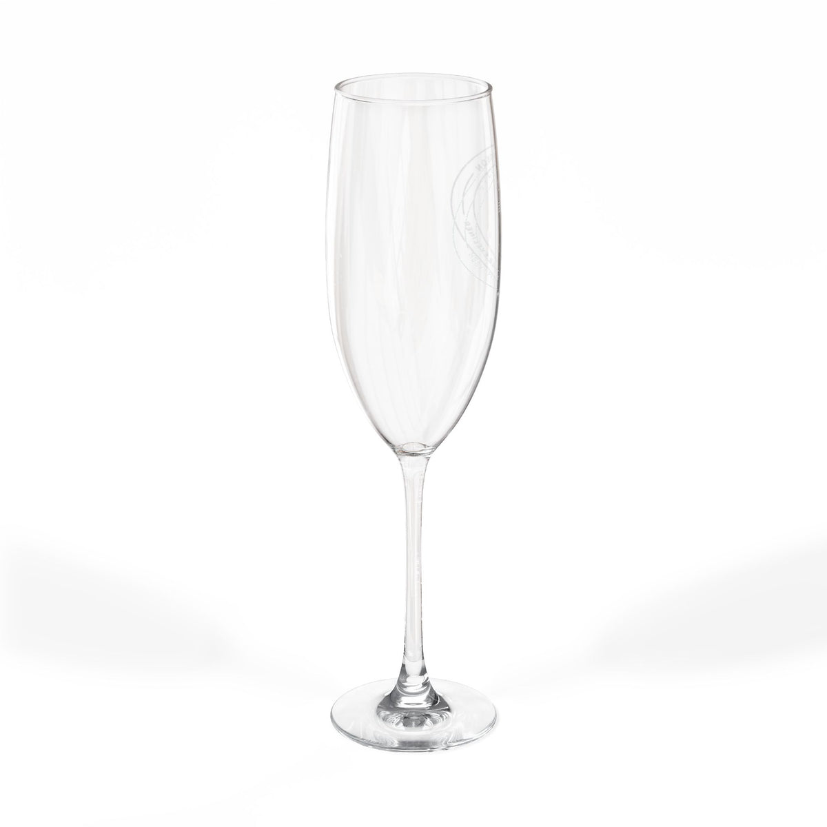 Eyeliner & Arson — Engraved Champagne Glass