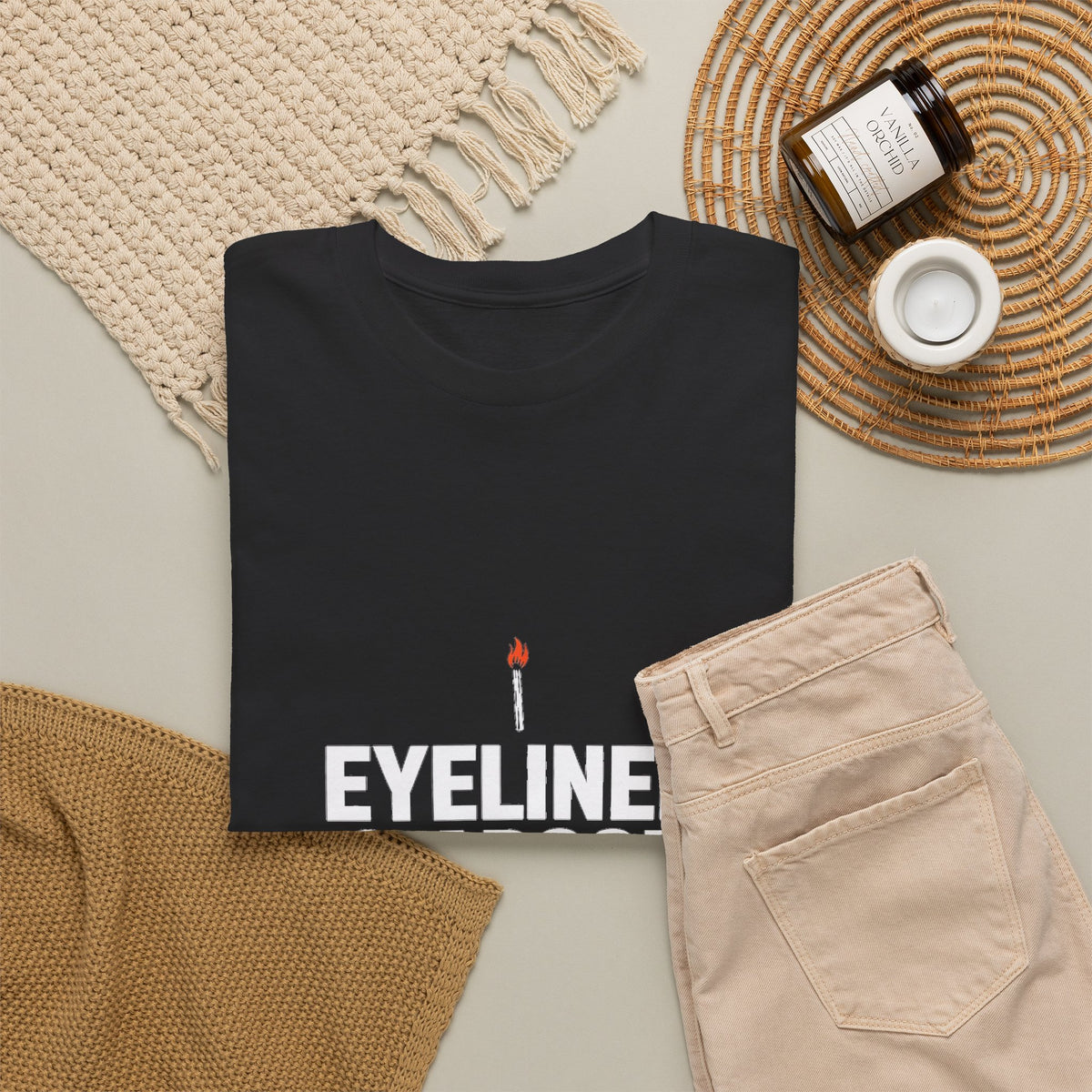 Eyeliner & Arson — Wordmark Tee