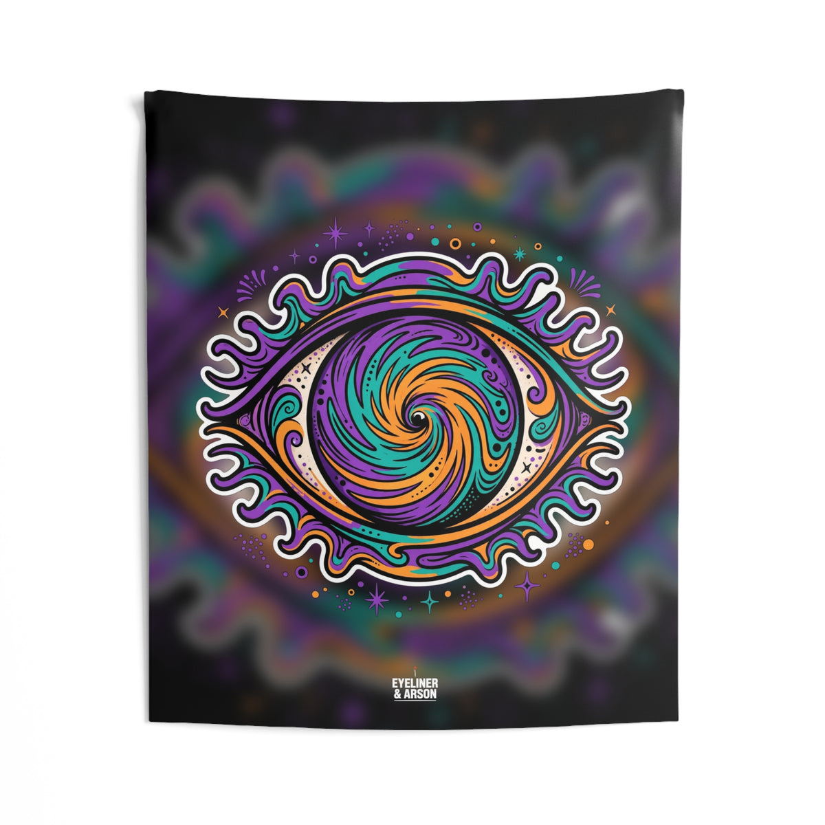 Optical Spiral Eye Tapestry