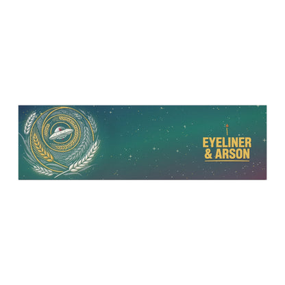 Eyeliner & Arson — Crop Circle Car Magnet