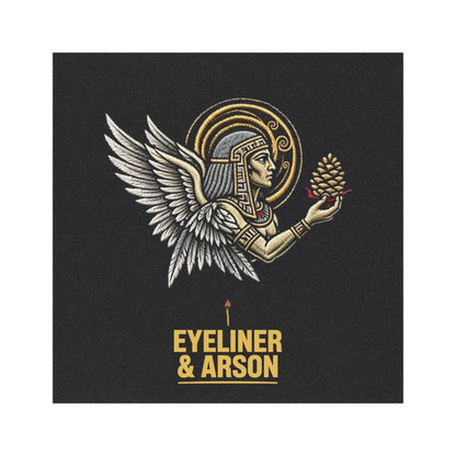 Eyeliner & Arson — Anunnaki Pinecone Car Magnet