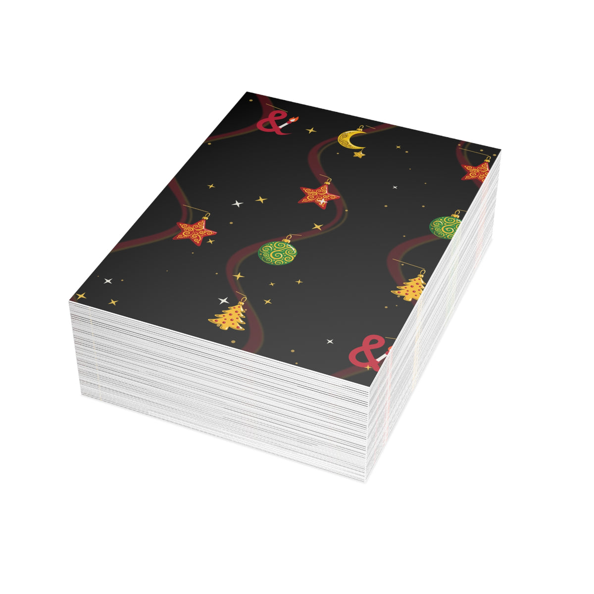 Ampersand Ornaments Postcard