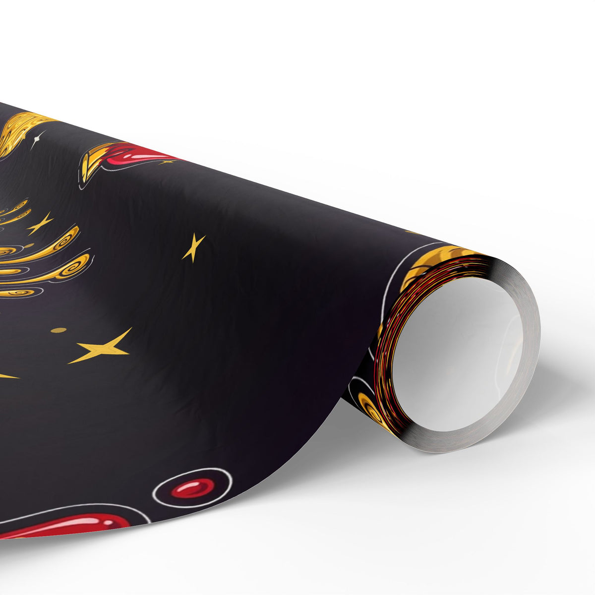 Melting Ornaments Wrapping Paper