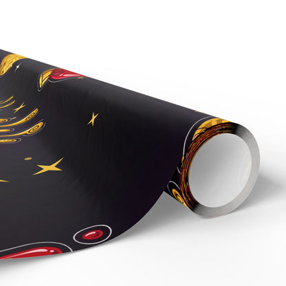 Melting Ornaments Wrapping Paper