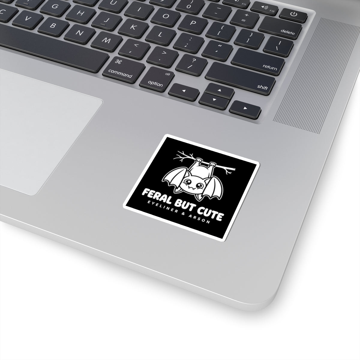 Feral But Cute Sticker