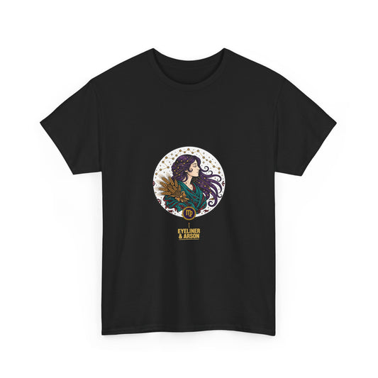 Eyeliner & Arson — Virgo Zodiac Tee