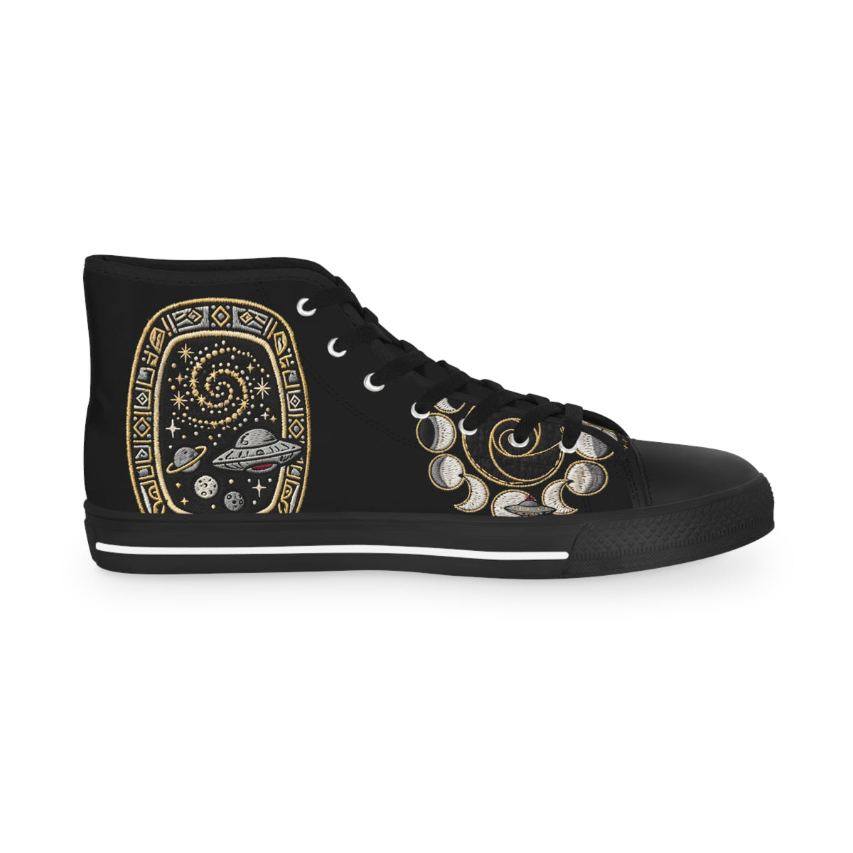 Eyeliner & Arson — Alien Relic High-Top Sneakers