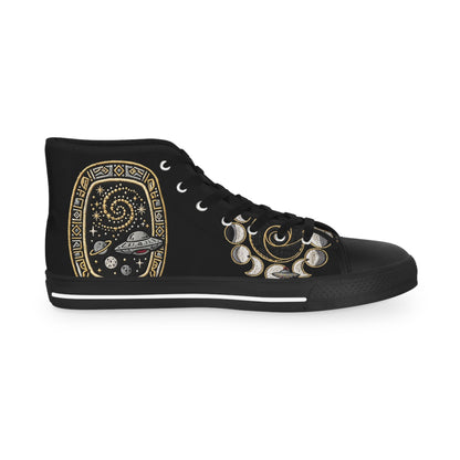 Eyeliner & Arson — Alien Relic High-Top Sneakers