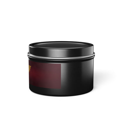 Eyeliner & Arson — Winged Disc Candle