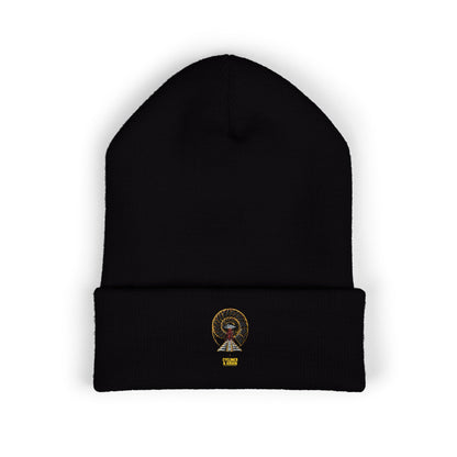 Eyeliner & Arson — Fibonacci UFO Pyramid Beanie