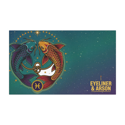 Eyeliner & Arson — Pisces Car Magnet