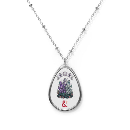 Eyeliner & Arson — Crystal Moons Necklace