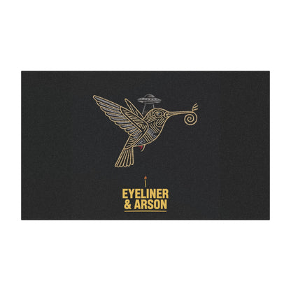 Eyeliner & Arson — Nazca Hummingbird Car Magnet