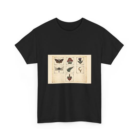 Eyeliner & Arson — Night Garden Flash Sheet Tee