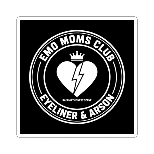 Emo Moms Club Sticker