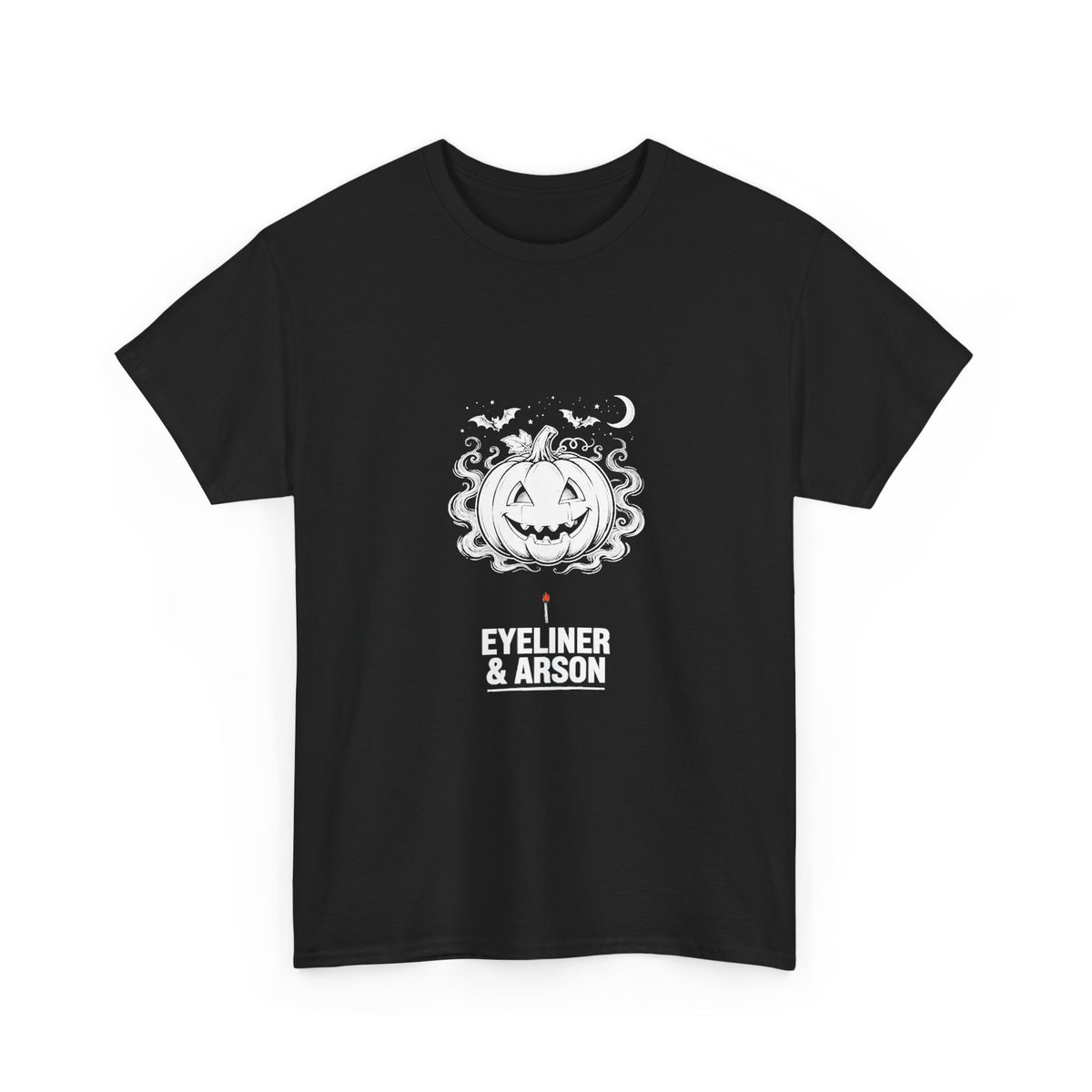 Eyeliner & Arson — Halloween Jack-o'-Lantern Tee