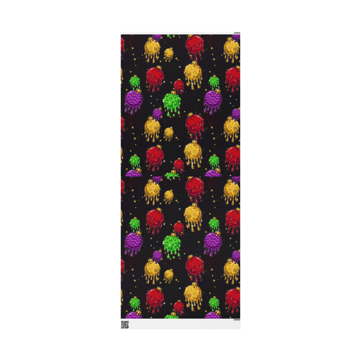 Melting Ornaments Wrapping Paper