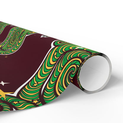 Trippy Tree Spiral Wrapping Paper
