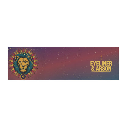 Eyeliner & Arson — Leo Car Magnet