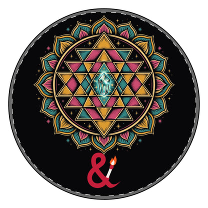 Eyeliner & Arson — Sri Yantra Picture Charm Bracelet