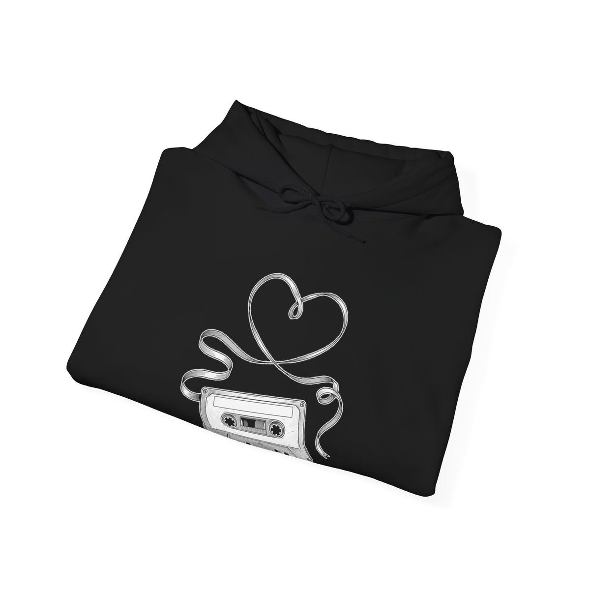 Eyeliner & Arson — Cassette Heart Hoodie