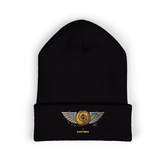 Eyeliner & Arson — Winged Disc Beanie
