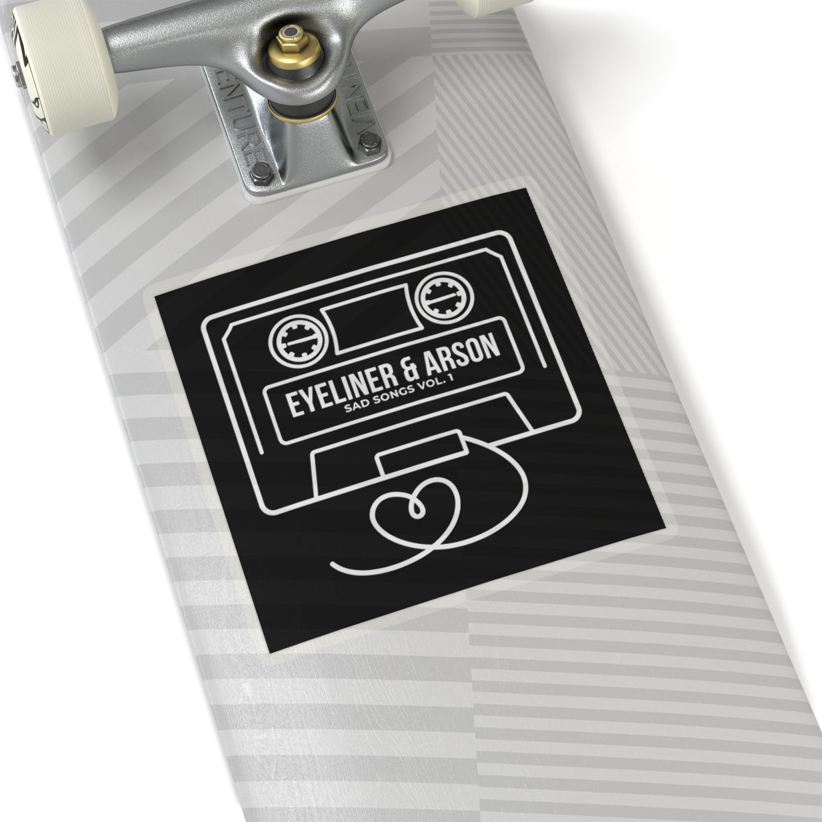 Eyeliner & Arson — Mixtape Sticker
