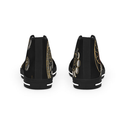 Eyeliner & Arson — Alien Relic High-Top Sneakers