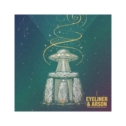 Eyeliner & Arson — Stonehenge Beam Car Magnet