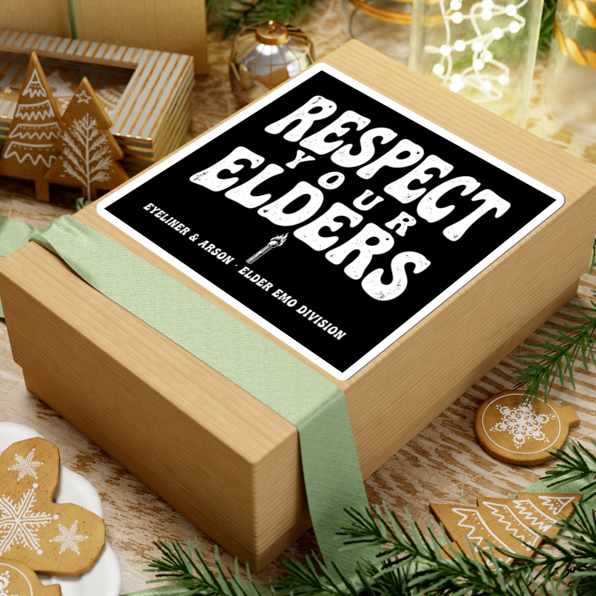 Respect Your Elders Sticker