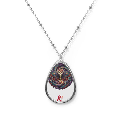 Eyeliner & Arson — Galaxy Moth Necklace