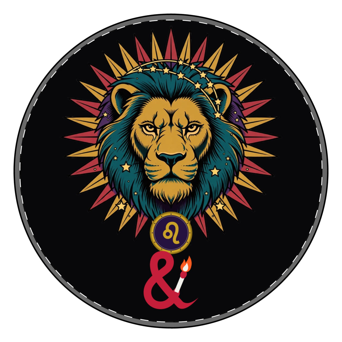 Eyeliner & Arson — Leo Charm Bracelet