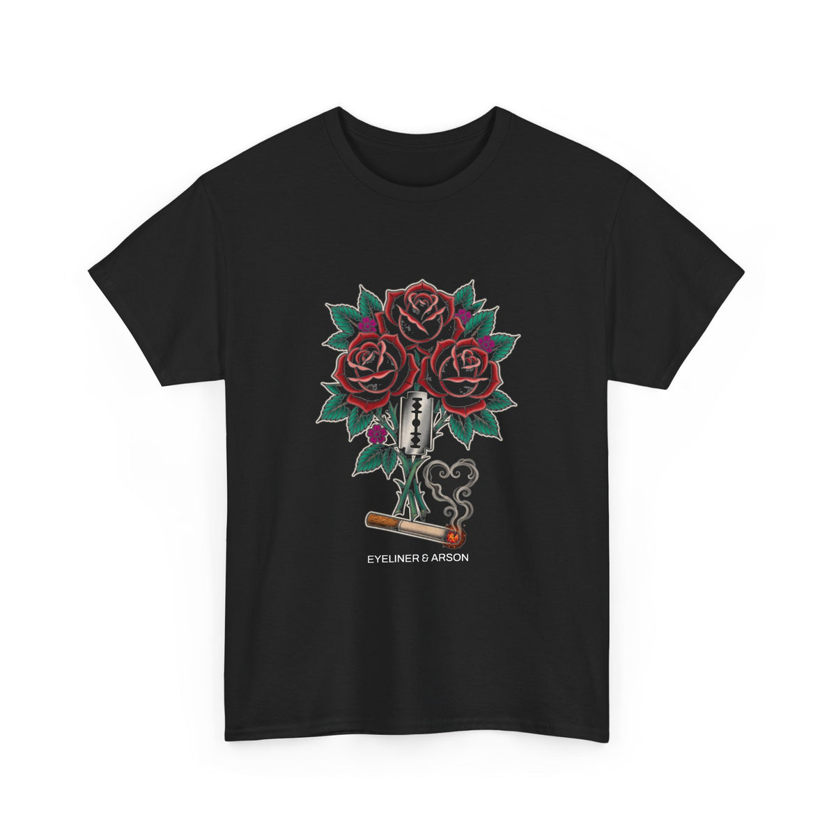 Eyeliner & Arson — Bouquet Tee