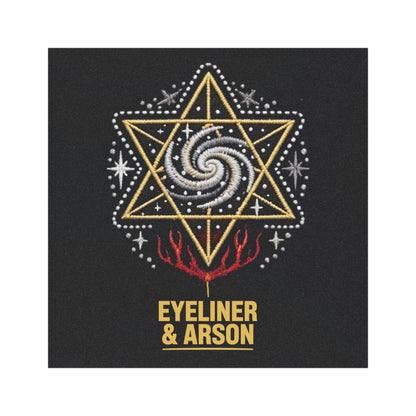 Eyeliner & Arson — Merkaba Craft Car Magnet