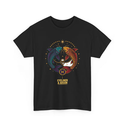 Eyeliner & Arson — Pisces Zodiac Tee