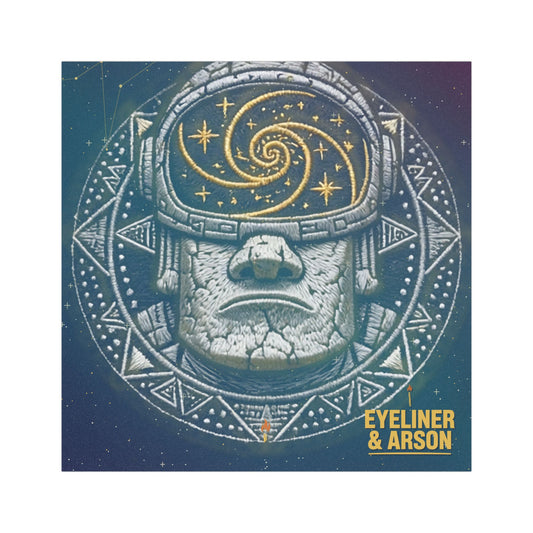 Eyeliner & Arson — Ancient Astronaut Car Magnet