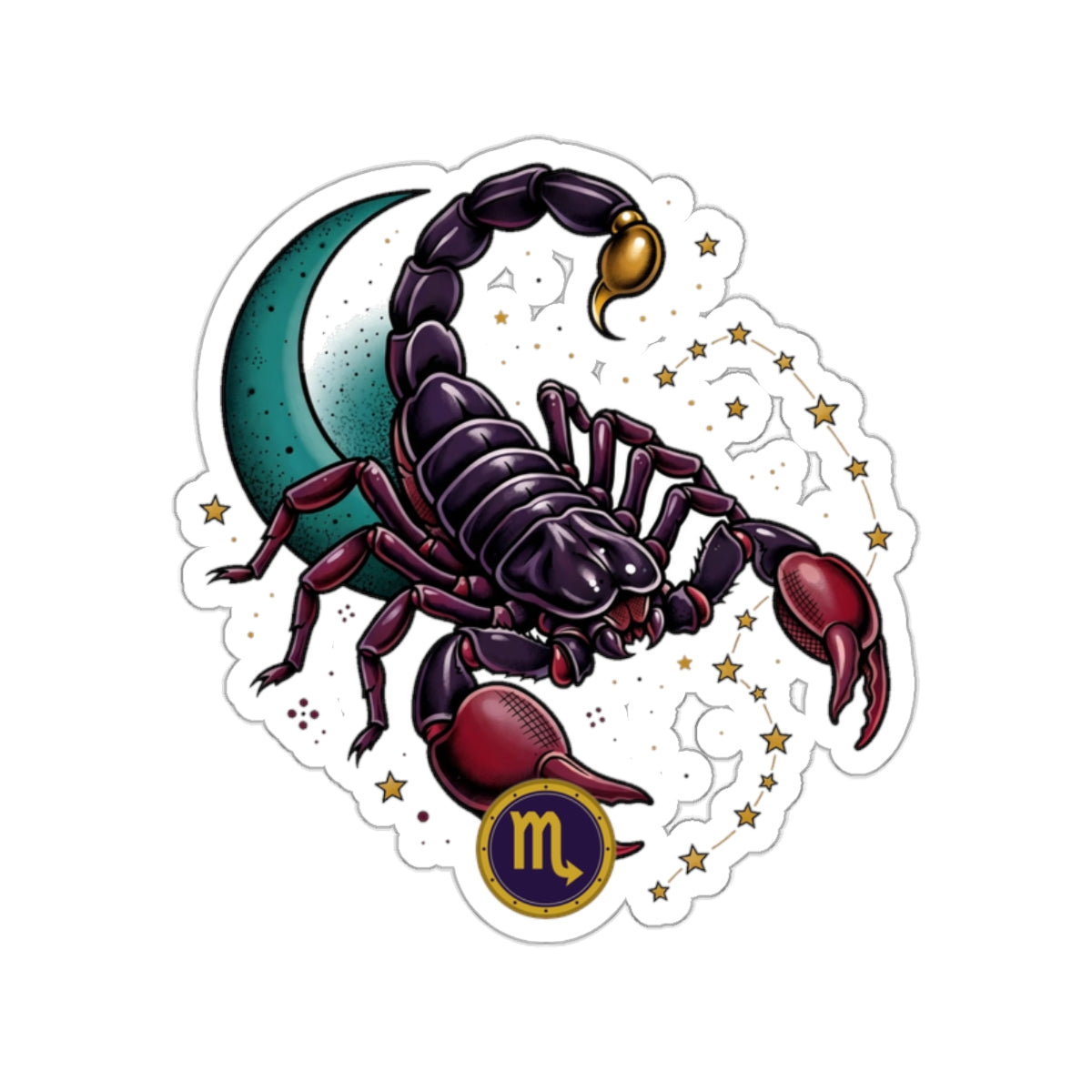 Eyeliner & Arson — Scorpio Sticker