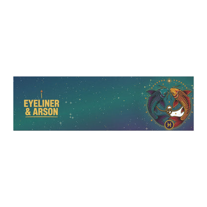 Eyeliner & Arson — Pisces Car Magnet