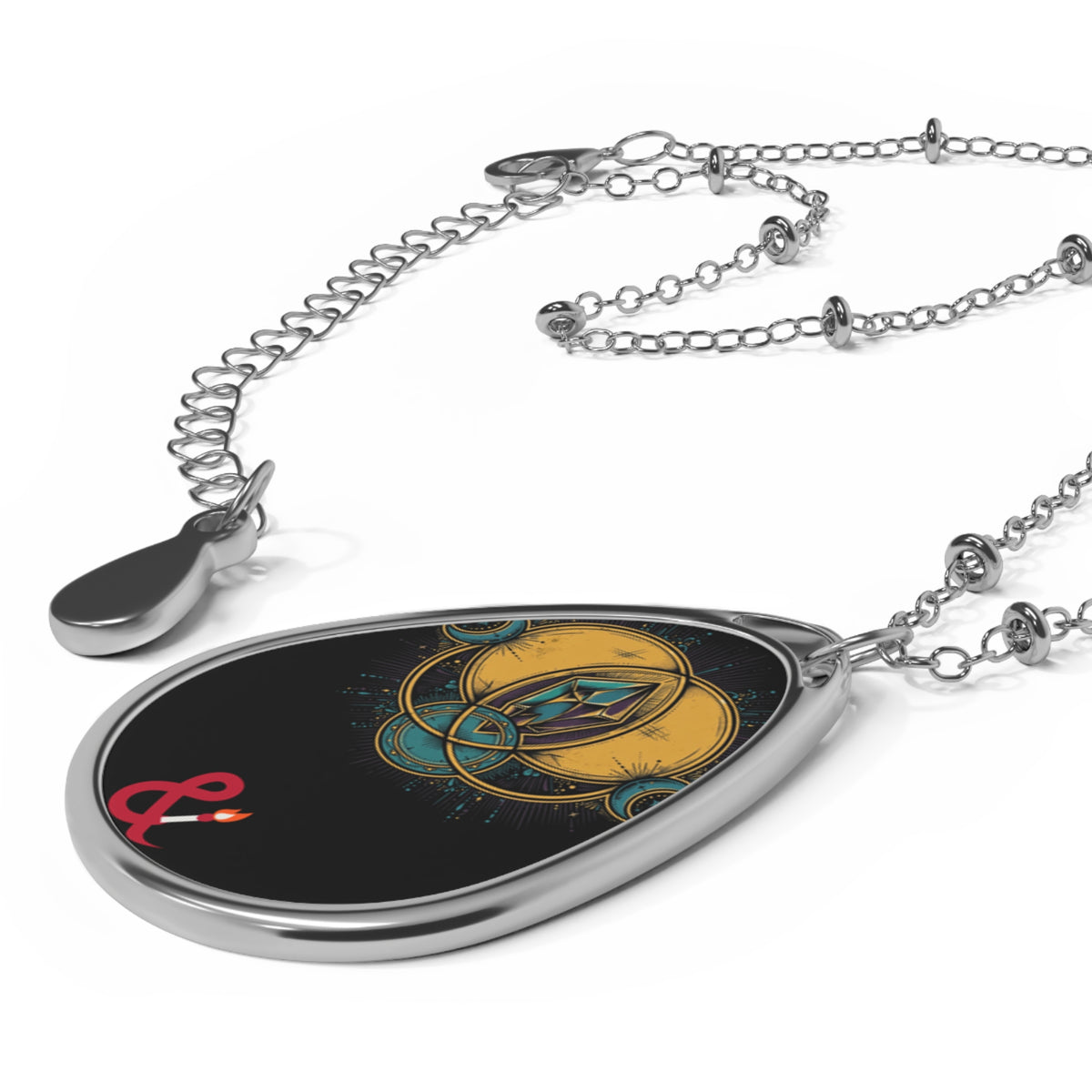 Eyeliner & Arson — Vesica Piscis Necklace
