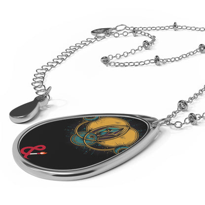 Eyeliner & Arson — Vesica Piscis Necklace