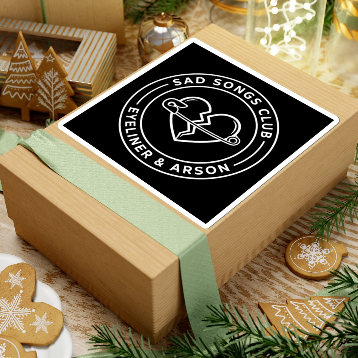 Eyeliner & Arson — Sad Songs Club Sticker