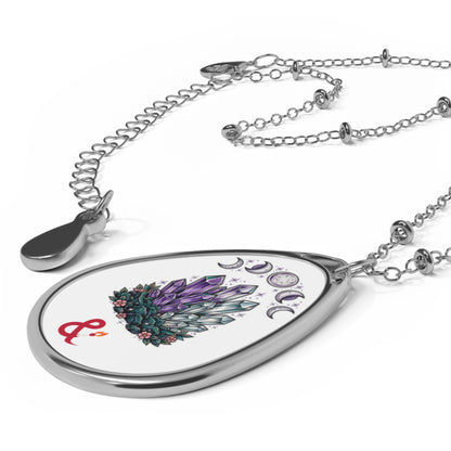 Eyeliner & Arson — Crystal Moons Necklace
