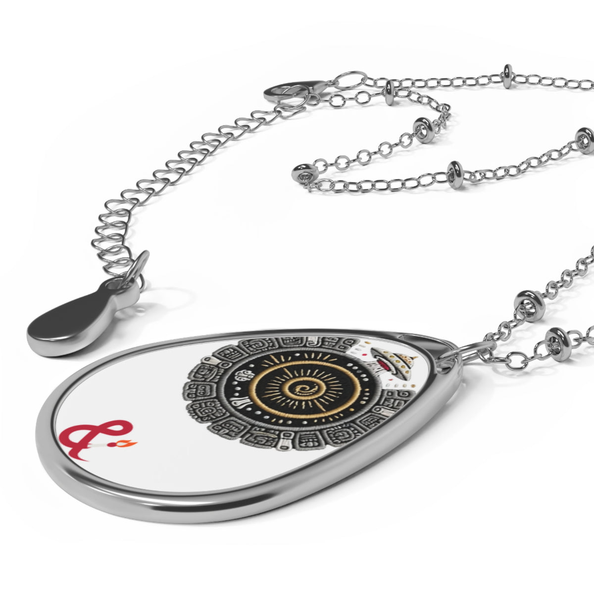 Eyeliner & Arson — Mayan Calendar Necklace